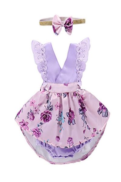 mikrdoo toddler baby girl clothes floral dress lace ruffle sleeve romper with headband 2pcs kids irregular clothing outfit3222487, Blue
mikrdoo toddler baby girl clothes floral dress lace ruffle sleeve romper with headband 2pcs kids irregular clothing outfit3222487, Blue