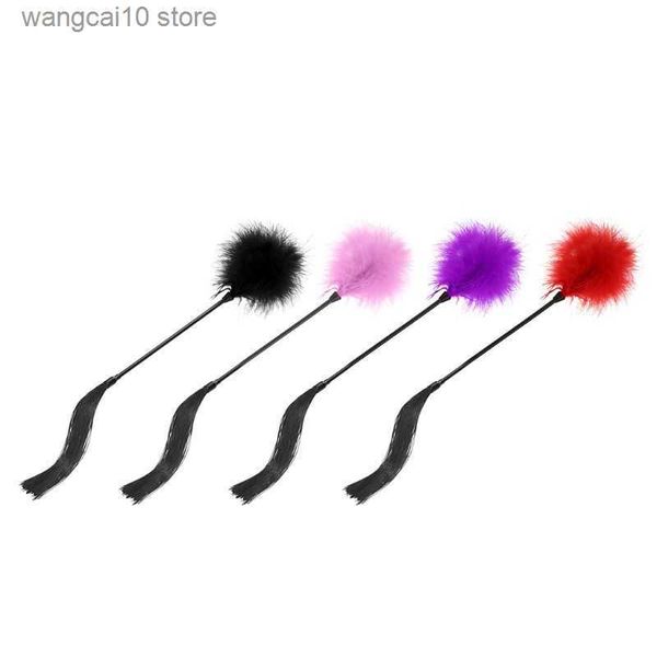set toys for couples feather spanking whip games flirting whips bondage restraints stick erotic accessories t230718, Red;black
set toys for couples feather spanking whip games flirting whips bondage restraints stick erotic accessories t230718, Red;black