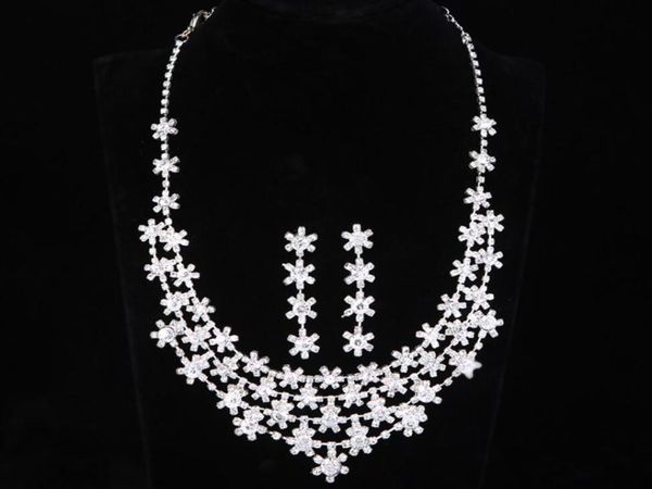 wedding set bridal necklace earring jewelry set bridal accessories simple and elegant crystal clavicle beauty necklace for woman3470717, Silver
wedding set bridal necklace earring jewelry set bridal accessories simple and elegant crystal clavicle beauty necklace for woman3470717, Silver