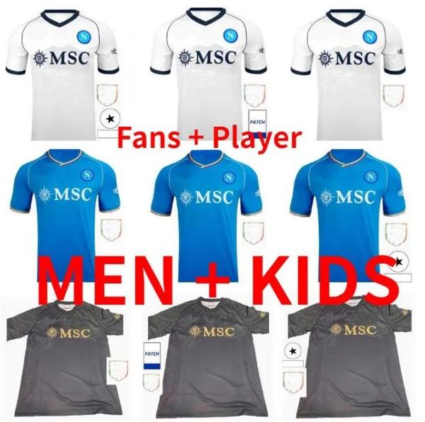23 24 napoli soccer jerseys men kit kids sets maglia naples 2023 2024 zielinski anguissa olivera maradona football shirts goalkeeper lozano, Black;yellow
23 24 napoli soccer jerseys men kit kids sets maglia naples 2023 2024 zielinski anguissa olivera maradona football shirts goalkeeper lozano, Black;yellow