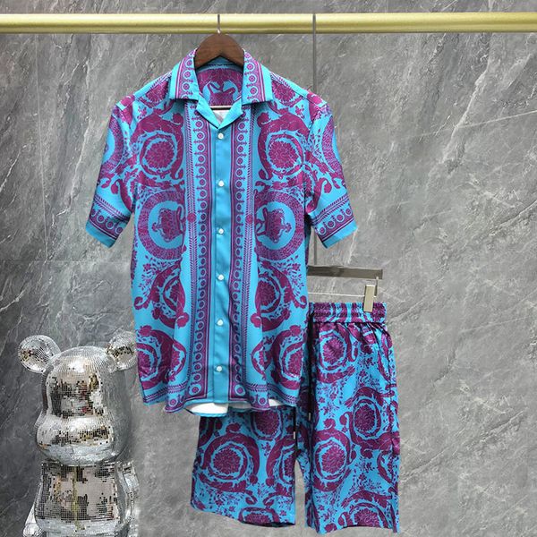 men's tracksuits summer casual short sleeve set button down shirt vintage hawaiian shirt hip hop art pattern printed print beach shirts, Gray
men's tracksuits summer casual short sleeve set button down shirt vintage hawaiian shirt hip hop art pattern printed print beach shirts, Gray