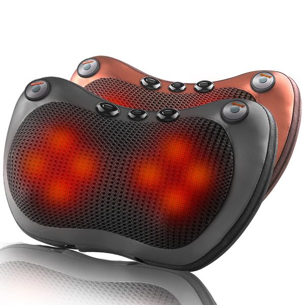 massaging neck pillowws 8 head neck massage pillow electric shoulder back heating kneading infrared therapy shiatsu head pillow massager 230
massaging neck pillowws 8 head neck massage pillow electric shoulder back heating kneading infrared therapy shiatsu head pillow massager 230