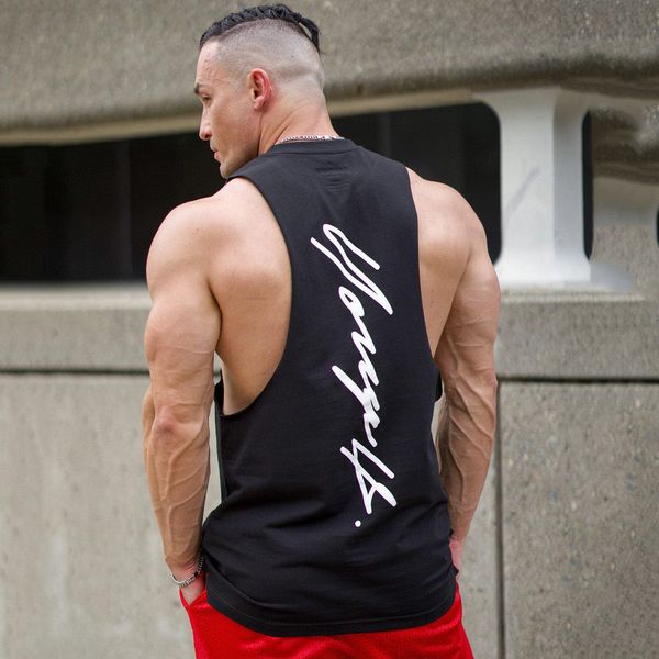 men' tank summer gym sports fitness cotton round neck sleeveless tshirt bodybuilding basketball training clothing 230717, White;black
men' tank summer gym sports fitness cotton round neck sleeveless tshirt bodybuilding basketball training clothing 230717, White;black