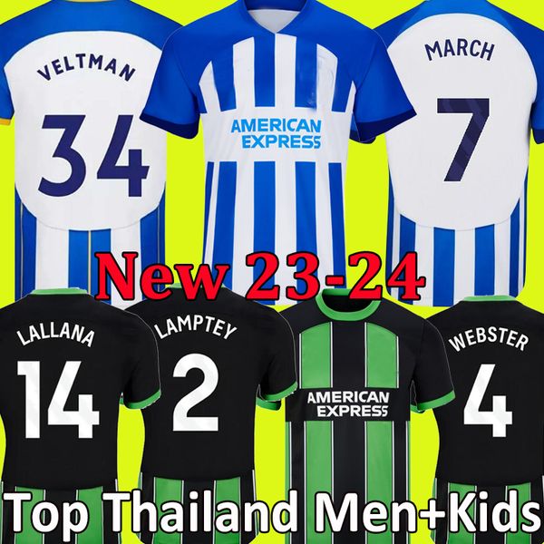 23 24 maupay mitoma bhafc brighton soccer jerseys gross veltman seagulls march alzate propper undav lamptey ferguson caicedo football shirt, Black;yellow
23 24 maupay mitoma bhafc brighton soccer jerseys gross veltman seagulls march alzate propper undav lamptey ferguson caicedo football shirt, Black;yellow