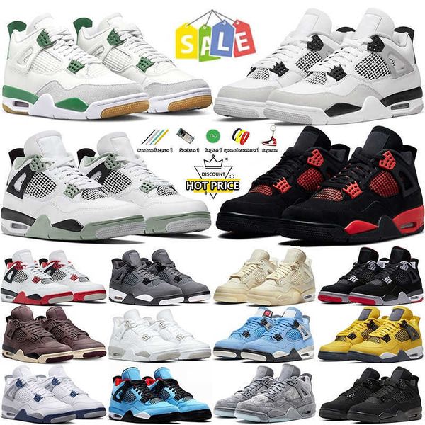 designer jumpman 4 basketball shoes black red white oreo university blue infrared grey bred ice mens sport sneakers with box
designer jumpman 4 basketball shoes black red white oreo university blue infrared grey bred ice mens sport sneakers with box