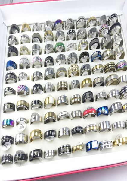 whole 100 pcslot stainless steel rings fashion jewelry party ring weeding ring mixed random style6756178, Silver
whole 100 pcslot stainless steel rings fashion jewelry party ring weeding ring mixed random style6756178, Silver