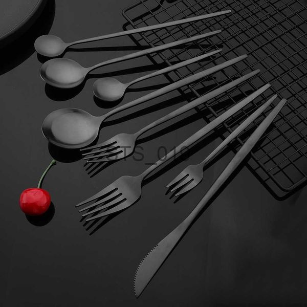 briefs panties other panties dinnerware set matte black knife fork dessert spoon tableware cutlery set stainless steel silverware flatware k, Red;black
briefs panties other panties dinnerware set matte black knife fork dessert spoon tableware cutlery set stainless steel silverware flatware k, Red;black