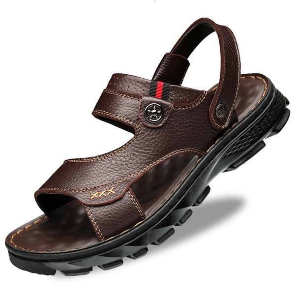 sandals men leather summer classic shoes slippers soft roman comfortable outdoor walking footwear 230718, Black
sandals men leather summer classic shoes slippers soft roman comfortable outdoor walking footwear 230718, Black