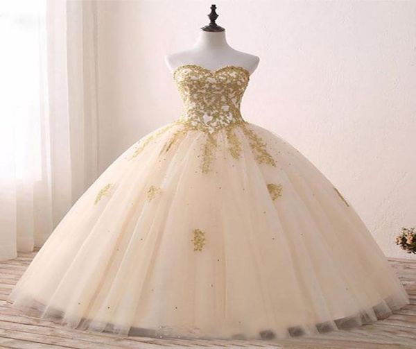 ball gown princess champagne wedding dresses gold appliques lace beads tulle floor length bridal wed gowns custom size5340339, White
ball gown princess champagne wedding dresses gold appliques lace beads tulle floor length bridal wed gowns custom size5340339, White
