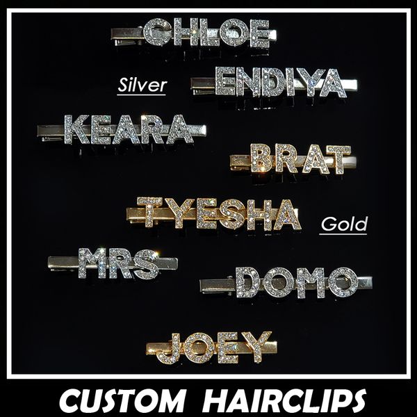 wedding hair jewelry word hairclips in silver gold plating letters hairpins custom name hairgrip clips accessories 230718, Slivery;golden
wedding hair jewelry word hairclips in silver gold plating letters hairpins custom name hairgrip clips accessories 230718, Slivery;golden