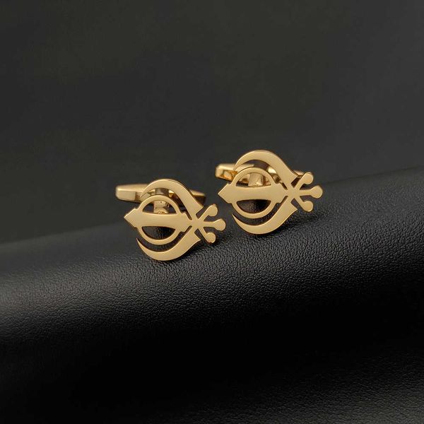 cuff links vintage sikhism symbol men cufflinks religion amulet faith twins suits gemelos stainless steel jewelry wedding dad gifts hkd23071, Silver
cuff links vintage sikhism symbol men cufflinks religion amulet faith twins suits gemelos stainless steel jewelry wedding dad gifts hkd23071, Silver