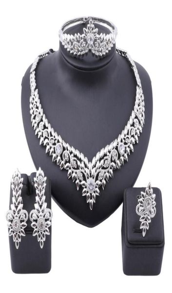 african crystal jewelry set fashion indian jewelry sets bridal wedding party elegant women necklace bracelet earrings ring2039687, Slivery;golden
african crystal jewelry set fashion indian jewelry sets bridal wedding party elegant women necklace bracelet earrings ring2039687, Slivery;golden