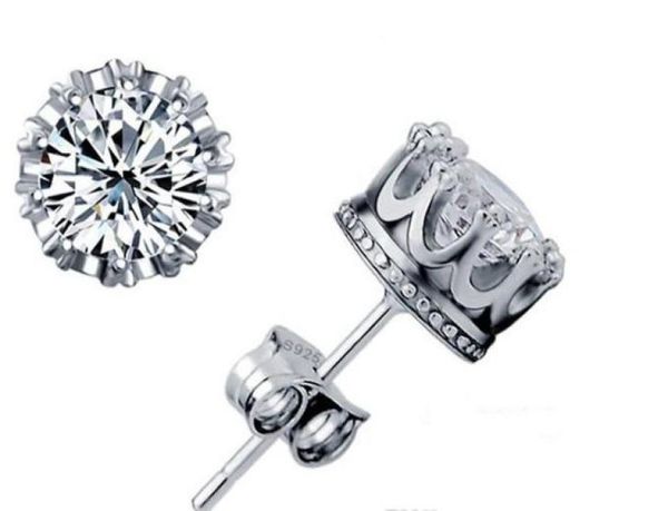 fashion 925 sterling silver crown cz simulated diamond stud earrings for women men wedding jewelry gift ccqq9462741, Golden;silver
fashion 925 sterling silver crown cz simulated diamond stud earrings for women men wedding jewelry gift ccqq9462741, Golden;silver
