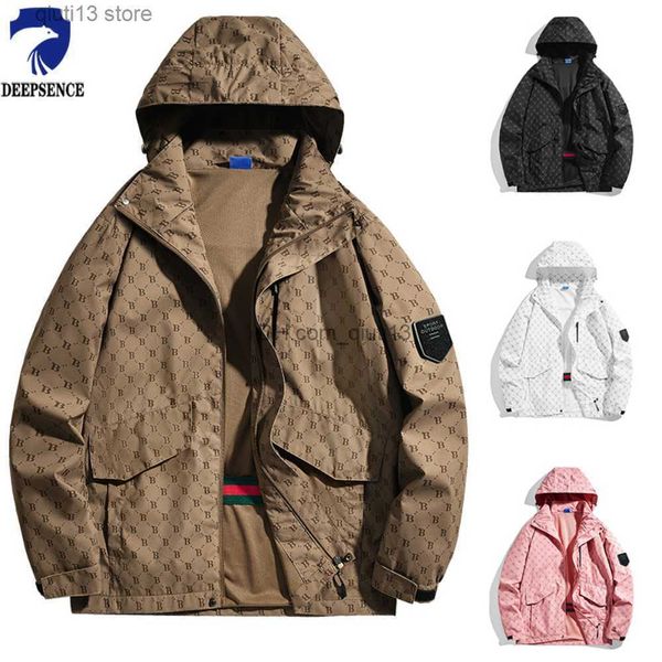 men's jackets 2023 new spring jacket men hooded printed multi-pocket breathable jacket casual loose summer thin section couple outdoor, Black;brown
men's jackets 2023 new spring jacket men hooded printed multi-pocket breathable jacket casual loose summer thin section couple outdoor, Black;brown