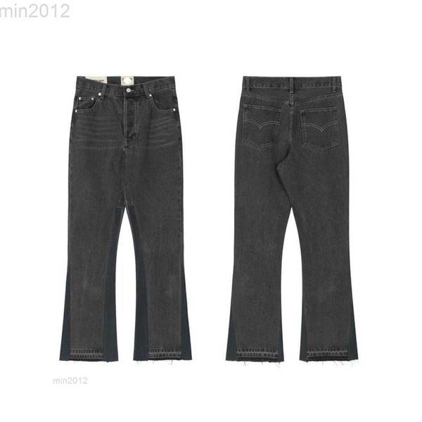 galleryss designer jeans heavy industry vintage speckled graffiti micro horn structure spliced elastic jeans for men and women, Blue
galleryss designer jeans heavy industry vintage speckled graffiti micro horn structure spliced elastic jeans for men and women, Blue