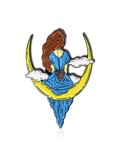 moon girl princess enamel pin night moon beautiful girl brooch lapel pin badge clothes jewelry for woman kids gifts9591658, Blue
moon girl princess enamel pin night moon beautiful girl brooch lapel pin badge clothes jewelry for woman kids gifts9591658, Blue