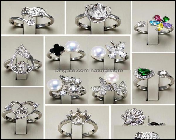 diy pearl ring settings zircon solid 925 sier rings 16 styles for women mounting blank adjustable jewelry gift drop delivery 2021 8741088, Slivery;crystal
diy pearl ring settings zircon solid 925 sier rings 16 styles for women mounting blank adjustable jewelry gift drop delivery 2021 8741088, Slivery;crystal