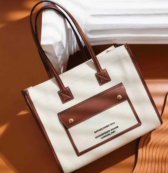 2size womens work shopper large tote bag luxurys handbag burbrery clutch mens linen beach nylon canvas hand bags 7a designer fashion travel
2size womens work shopper large tote bag luxurys handbag burbrery clutch mens linen beach nylon canvas hand bags 7a designer fashion travel