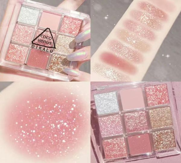 9 color pressed matte glitter eye shadow palette waterproof longlasting eyeshadow pigment diamond shimmer nude shiny makeup8621940
9 color pressed matte glitter eye shadow palette waterproof longlasting eyeshadow pigment diamond shimmer nude shiny makeup8621940