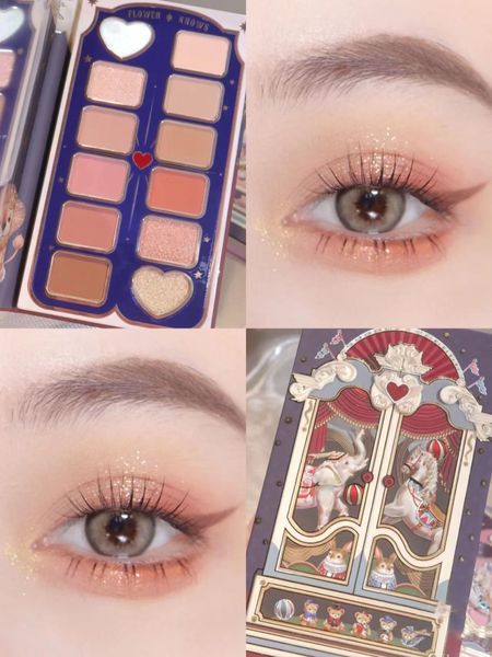 eye shadow liner combination flower knows circus series 12 coloured eyeshadow palette matte shimmer glitter sequins pigment face makeup beau
eye shadow liner combination flower knows circus series 12 coloured eyeshadow palette matte shimmer glitter sequins pigment face makeup beau