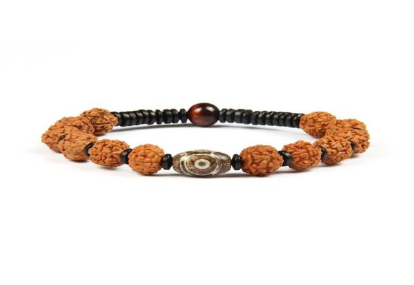 new religious jewelry whole 10pcslot natural rudraksha seed with tibetan buddhism with dzi eye stone beads beaded bracelet7653650, Black
new religious jewelry whole 10pcslot natural rudraksha seed with tibetan buddhism with dzi eye stone beads beaded bracelet7653650, Black