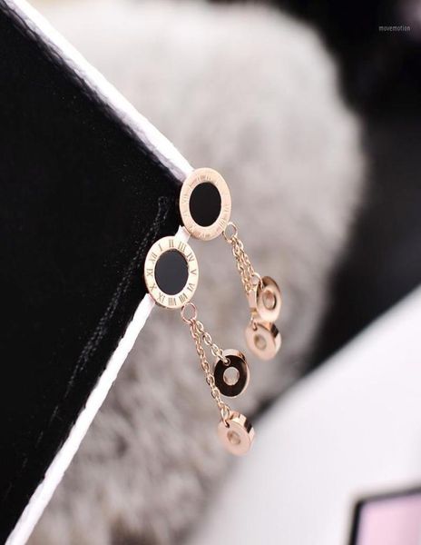 yun ruo 2020 fashion black roman tassel stud earring woman rose gold color titanium steel jewelry girl birthday gift never fade13683866, Golden;silver
yun ruo 2020 fashion black roman tassel stud earring woman rose gold color titanium steel jewelry girl birthday gift never fade13683866, Golden;silver