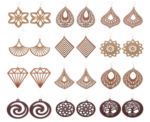 bohemian wooden earrings for women girls fashion hollow wood charm earrings flower diamond tree pattern creative earring2387260, Silver
bohemian wooden earrings for women girls fashion hollow wood charm earrings flower diamond tree pattern creative earring2387260, Silver