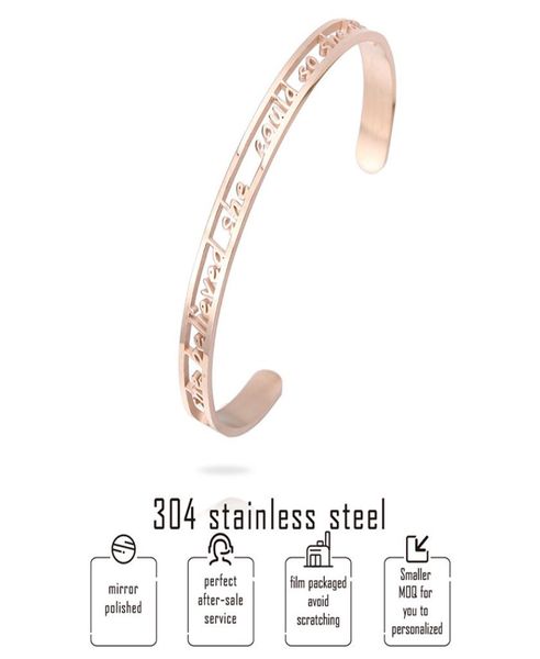 new stainless steel hollow inspirational cuff bangle she believed she could so she did open bracelets for women letter personalize8775851, White
new stainless steel hollow inspirational cuff bangle she believed she could so she did open bracelets for women letter personalize8775851, White