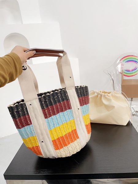 designers beach bags classic style fashion rainbow bag handbags women's shoulder bag pure hand woven bagss straw shopping vacation summ
designers beach bags classic style fashion rainbow bag handbags women's shoulder bag pure hand woven bagss straw shopping vacation summ