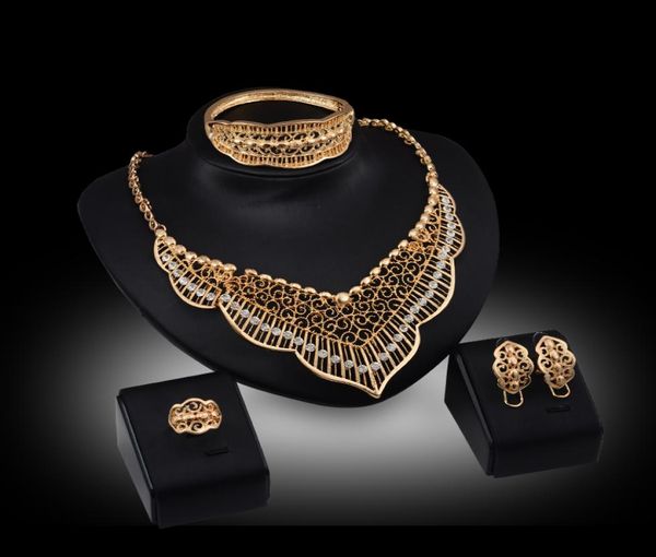 rings necklaces earrings bracelets jewelry sets fashion women rhinestone 18k gold plated hollow out leaves wedding jewelry 4piece4949361, Slivery;golden
rings necklaces earrings bracelets jewelry sets fashion women rhinestone 18k gold plated hollow out leaves wedding jewelry 4piece4949361, Slivery;golden