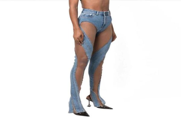european and american jeans women spiral hollow design splicing split denim trousers femme casual pants w2855482284, Blue
european and american jeans women spiral hollow design splicing split denim trousers femme casual pants w2855482284, Blue