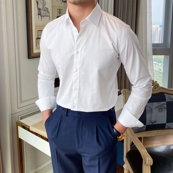 men's t shirts 2023 autumn lapel shirt solid color korean fashion chic long sleeve shirts loose casual single button breasted h55 2307, White;black
men's t shirts 2023 autumn lapel shirt solid color korean fashion chic long sleeve shirts loose casual single button breasted h55 2307, White;black