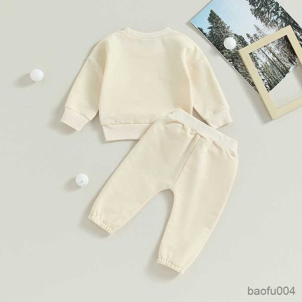 clothing sets toddler boys 2pcs fall clothes sets solid long sleeve sweatshirt drawstring pants sets 0-3years r230718, White
clothing sets toddler boys 2pcs fall clothes sets solid long sleeve sweatshirt drawstring pants sets 0-3years r230718, White