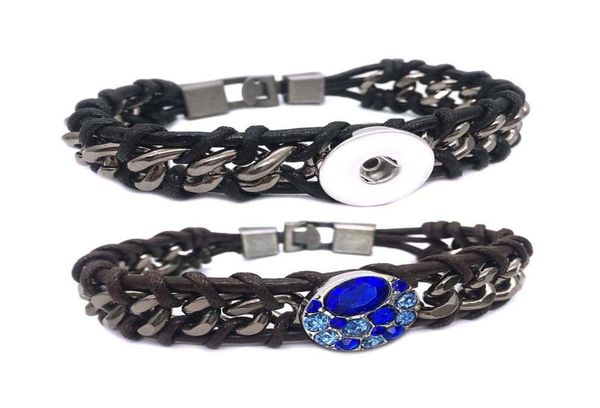 punk rock interchangeable 285 real original genuine leather retro fashion 18mm snap button bracelet charm jewelry for women men5596859, Golden;silver
punk rock interchangeable 285 real original genuine leather retro fashion 18mm snap button bracelet charm jewelry for women men5596859, Golden;silver