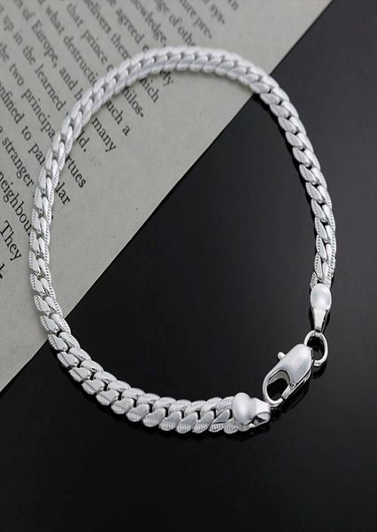 xmas fine 4mm 925 sterling silver fashion chain bracelet for women men party bracelet european charm 8inch bracelet 2018 new h6473707, Black
xmas fine 4mm 925 sterling silver fashion chain bracelet for women men party bracelet european charm 8inch bracelet 2018 new h6473707, Black