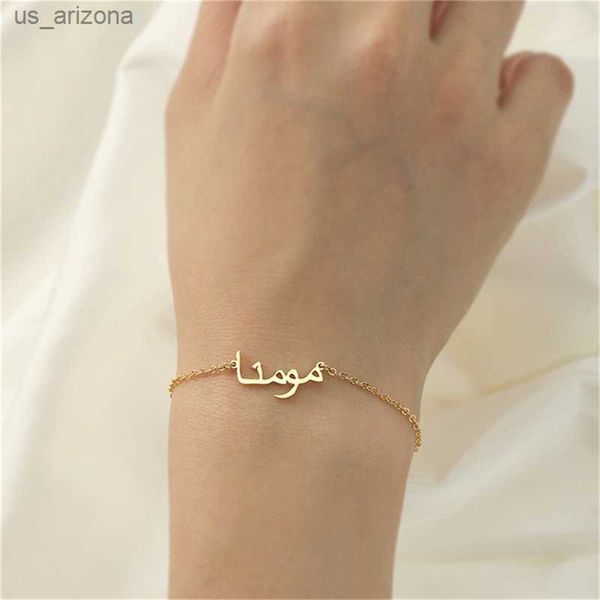 customized arabic name bracelet for women personalised stainless steel silver letter bracelets unique jewelry gift l230620, Golden;silver
customized arabic name bracelet for women personalised stainless steel silver letter bracelets unique jewelry gift l230620, Golden;silver