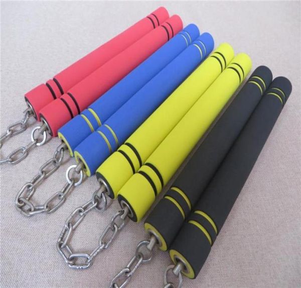 4 colors good quality children safety sponge double cut rod training novice beginner nunchakus strong nunchuks whole8075374
4 colors good quality children safety sponge double cut rod training novice beginner nunchakus strong nunchuks whole8075374