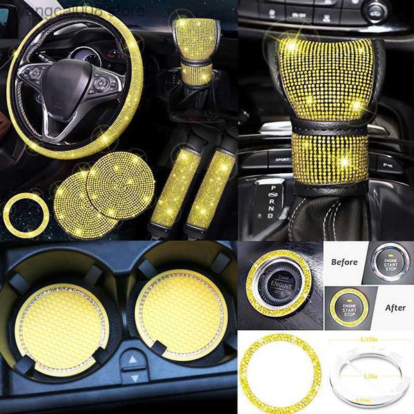 steering wheel covers 7pcs glitter crystal diamond car steering wheel covers rhinestone auto handlebar cover bling car interior decoration a
steering wheel covers 7pcs glitter crystal diamond car steering wheel covers rhinestone auto handlebar cover bling car interior decoration a