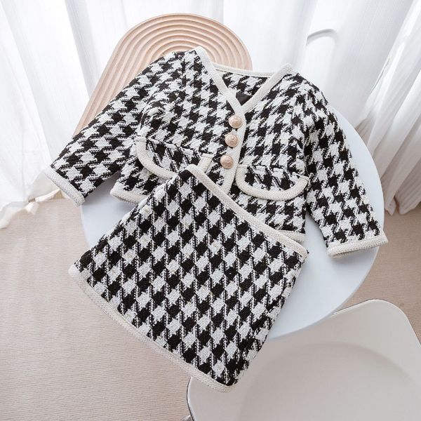 clothing sets spring girls fashion plaid 2pcs suit baby kids children clothing set including coat skirt four colors 230718, White
clothing sets spring girls fashion plaid 2pcs suit baby kids children clothing set including coat skirt four colors 230718, White