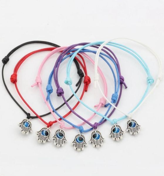 50pcs hamsa hand string evil eye lucky mixed color wax cord spiritual bracelets success protection1634565, Golden;silver
50pcs hamsa hand string evil eye lucky mixed color wax cord spiritual bracelets success protection1634565, Golden;silver