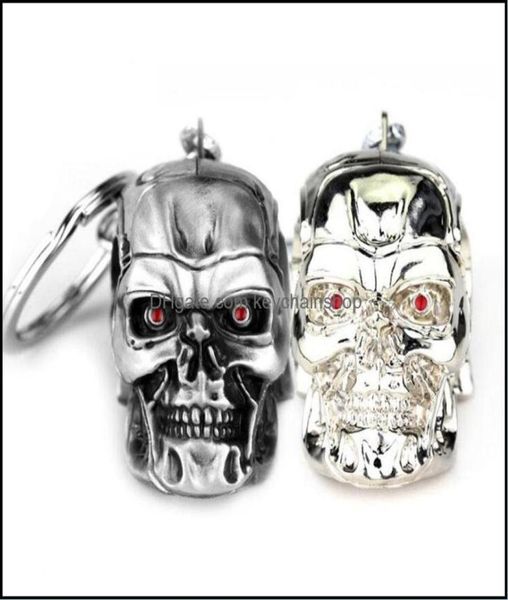 10pcslot fashion keyrings jewelry sier pendant movie terminator skeleton mask keychain skl key ring for men car chain drop delive9512058, Slivery;golden
10pcslot fashion keyrings jewelry sier pendant movie terminator skeleton mask keychain skl key ring for men car chain drop delive9512058, Slivery;golden