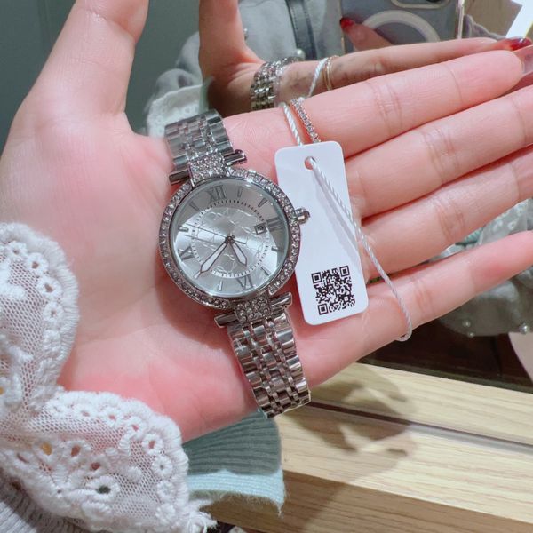 women's watch 29mm gold stainless steel women's watch quartz movement diamond bezel women's watch gift for girls, Slivery;golden
women's watch 29mm gold stainless steel women's watch quartz movement diamond bezel women's watch gift for girls, Slivery;golden