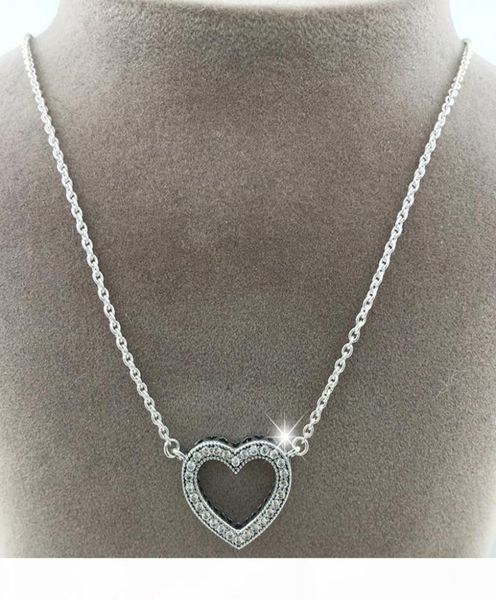 100 925 sterling silver chain loving hearts with clear cz necklace fits pandora style jewelry charms and beads8572773
100 925 sterling silver chain loving hearts with clear cz necklace fits pandora style jewelry charms and beads8572773