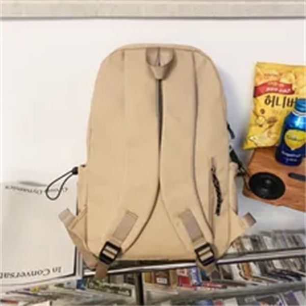 fashion solid color waterproof nylon women backpack men's vertical zipper portable travel bag boys and girls lapschoolbagv a3, Black
fashion solid color waterproof nylon women backpack men's vertical zipper portable travel bag boys and girls lapschoolbagv a3, Black