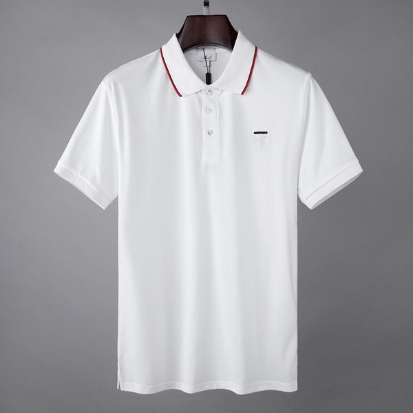 2023 bur for men shirt fashion polo shirts classic style made of cotton bead mesh fabric with decorative embroidery designer shirts for men, White;black
2023 bur for men shirt fashion polo shirts classic style made of cotton bead mesh fabric with decorative embroidery designer shirts for men, White;black