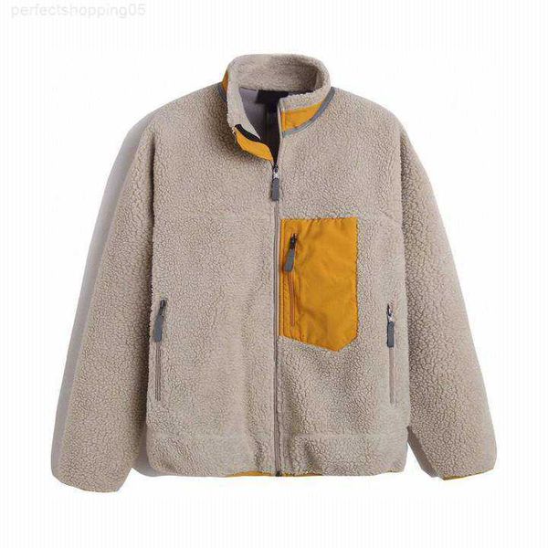 designer mens s jacket men women thick warm down classic retrox couple cashmere fleece jackets coat q24, Black;brown
designer mens s jacket men women thick warm down classic retrox couple cashmere fleece jackets coat q24, Black;brown