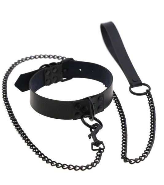 punk choker collar leather choker bondage cosplay goth jewelry women gothic necklace with traction rope harajuku acc6478271, Golden;silver
punk choker collar leather choker bondage cosplay goth jewelry women gothic necklace with traction rope harajuku acc6478271, Golden;silver