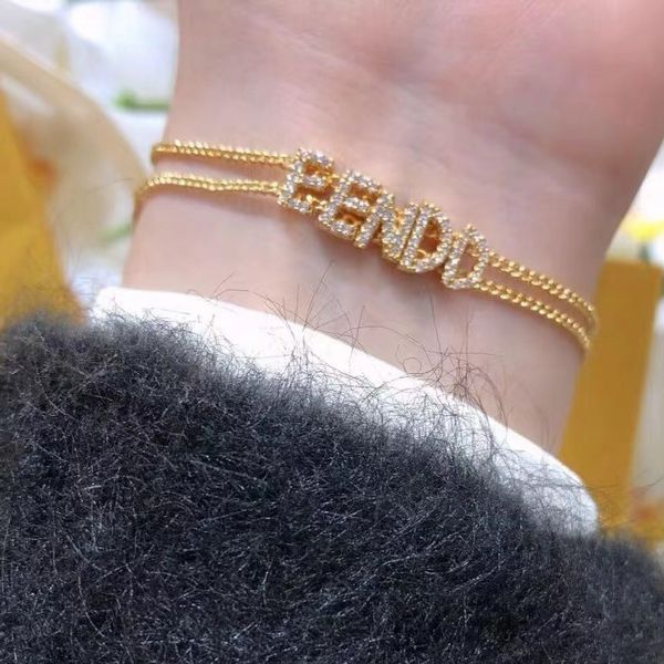 letter bracelets designer fashion lady bracelet womens adjustable gold luxury valentines day gift jewelry-7, Black
letter bracelets designer fashion lady bracelet womens adjustable gold luxury valentines day gift jewelry-7, Black