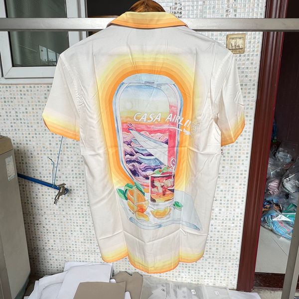 mens tracksuits casablanca shirt men women aviation scene main image print casual loose couple short sleeve shirts real po 230717, Gray
mens tracksuits casablanca shirt men women aviation scene main image print casual loose couple short sleeve shirts real po 230717, Gray