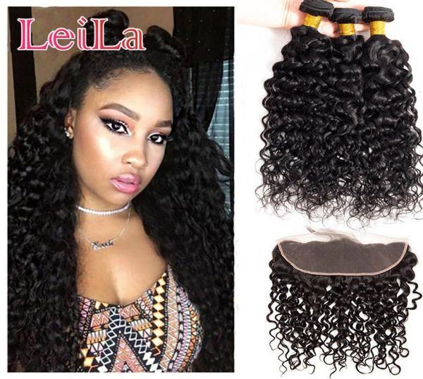 indian virgin human hair 8a water wave bundles with lace frontal pre plucked baby hair wet and wavy 830inch indian natural color 9378430, Black;brown
indian virgin human hair 8a water wave bundles with lace frontal pre plucked baby hair wet and wavy 830inch indian natural color 9378430, Black;brown